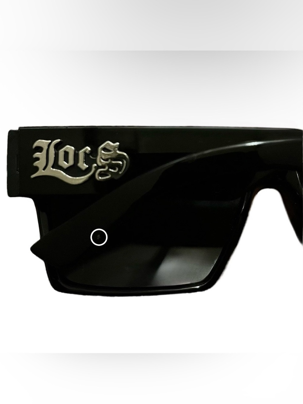 LOCS 91105 Black Flat Top Sunglasses – Cholo Style – Minor Wear - Picture 6 of 6